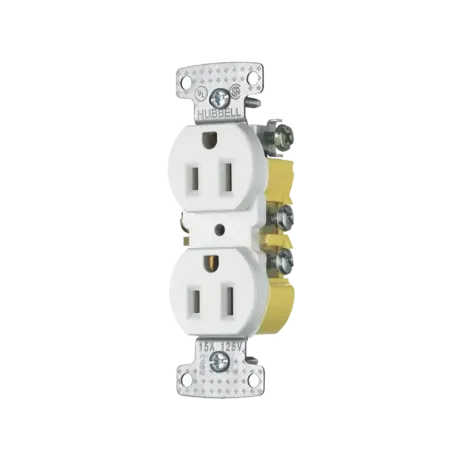 Contacto Duplex 15A 125V/ 2 Polos 3 Hilos/ Nema 5-