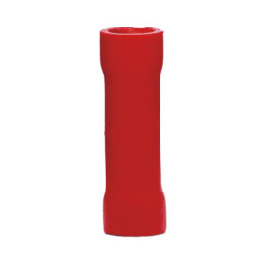 Conector a tope aislado - 22 - 16 AWG - Rojo