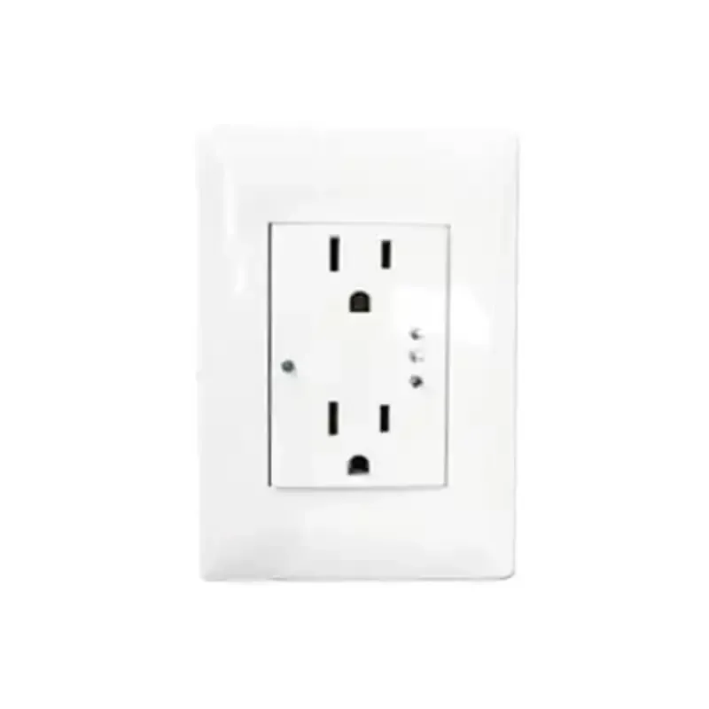 Contacto Inteligente de Pared Doble 120, 15A, con Contacto Inteligente de Pared Doble 120, 15A, con