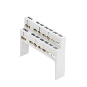 Soporte + Barra de Conexion 8 MOD 8+2 ENTR IP