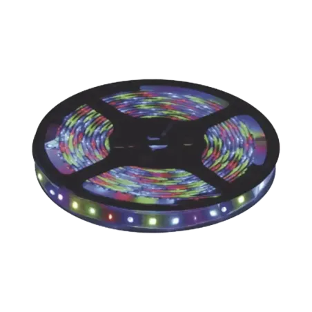 Tira Led Multicolor de 5 mUso ExteriorPotencia 22