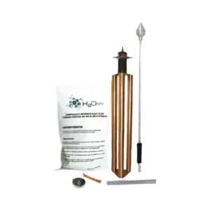 Punta Pararrayos para 80 m de Diámetro de Protecci