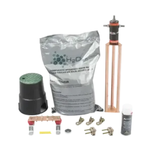 Kit de tierra física modelo TG45AB con Electrodo M