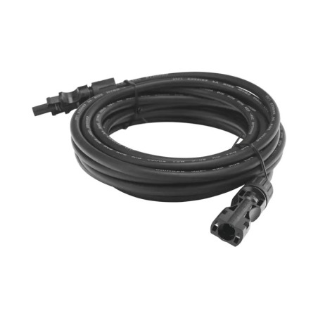 Cable Fotovoltaico 25 m, Negro, Calibre 10 AW