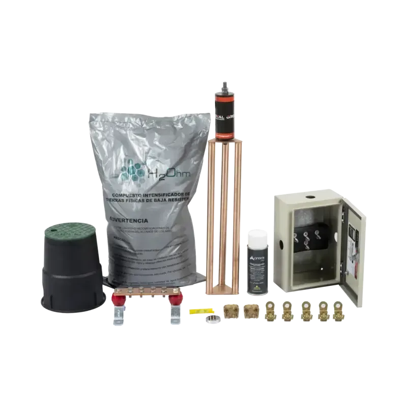Kit de tierra Física Modelo TG45K con Electrodo Ma Kit de tierra Física Modelo TG45K con Electrodo Ma