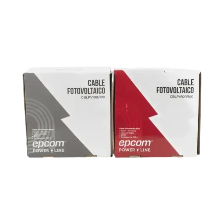 Kit de 2 rollos de 100 metros de cable fotovoltaic