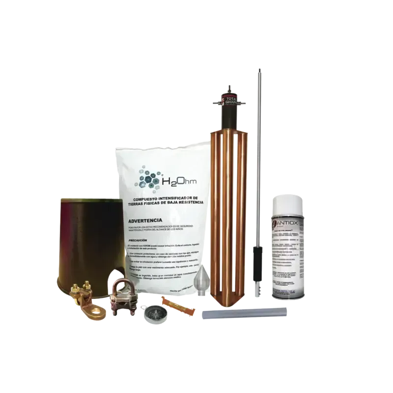 Kit Pararrayo con Accesorios de Instalación en Tor Kit Pararrayo con Accesorios de Instalación en Tor