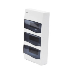 Caja de distribución para sobreponer, IP40, 3
