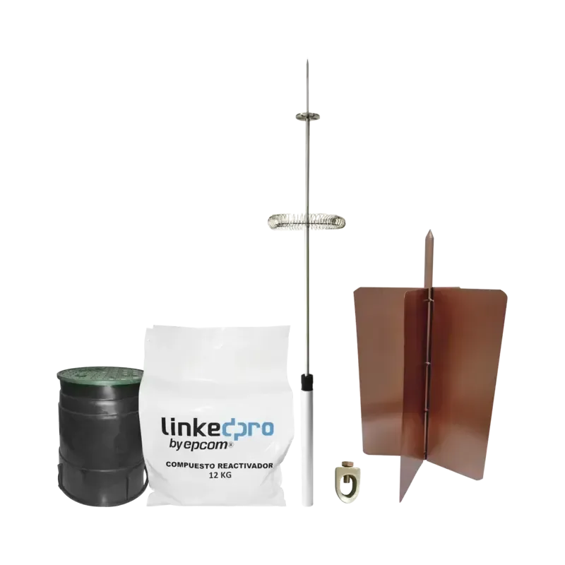 Kit pararrayo LinkedPro básico. Ideal para la prot Kit pararrayo LinkedPro básico. Ideal para la prot