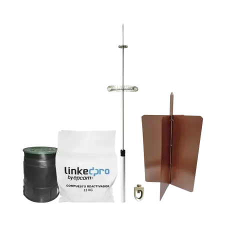 Kit pararrayo LinkedPro básico. Ideal para la prot