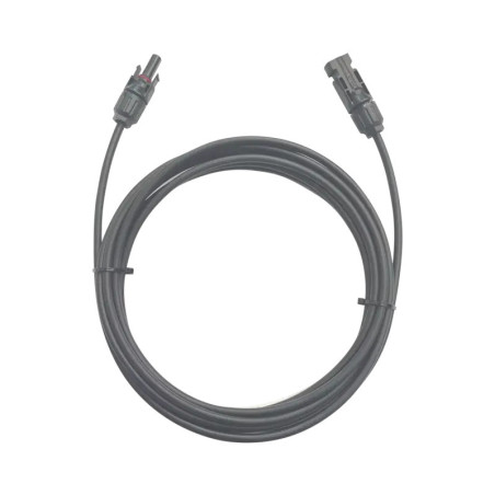 Cable Fotovoltaico - 1 metro - Color Negro -