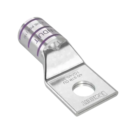 Zapata de Compresión de Cobre con Orificio 3/8in,