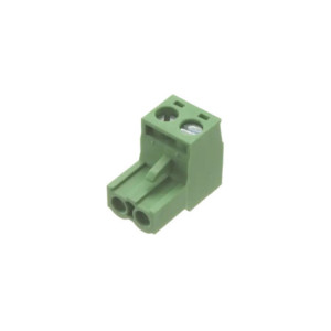 Conector terminal de alimentación de 2 pines