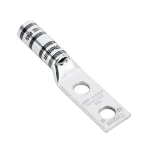 Zapata de compresión LCC6-12W-L para cal. 6 Awg, D