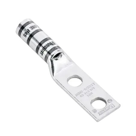 Zapata de compresión LCC6-12W-L para cal. 6 Awg, D