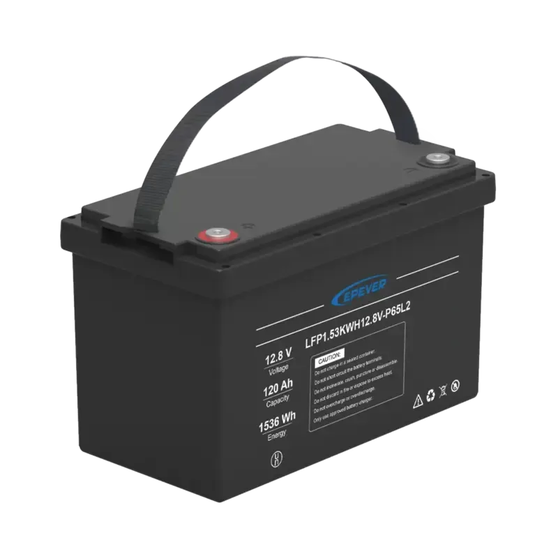 Batería de Litio LiFePO4 Ciclo Profundo 12.8Vcc, 1 Batería de Litio LiFePO4 Ciclo Profundo 12.8Vcc, 1