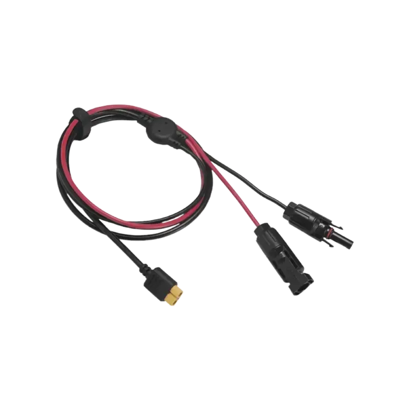 Cable 2.5 m, Negro, Calibre 12 AWG con Terminales Cable 2.5 m, Negro, Calibre 12 AWG con Terminales