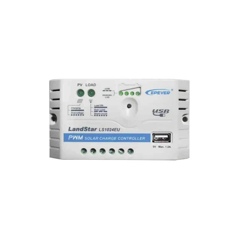 Controlador Solar PWM 12/24 V 10 A, Salida USB Controlador Solar PWM 12/24 V 10 A, Salida USB