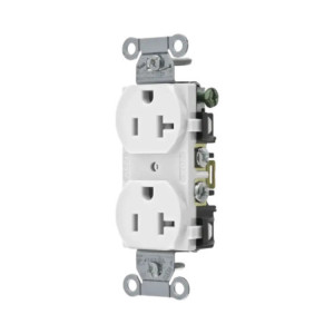 Contacto Dúplex 20 A, 125 V,  2 Polos, 3 Hilo