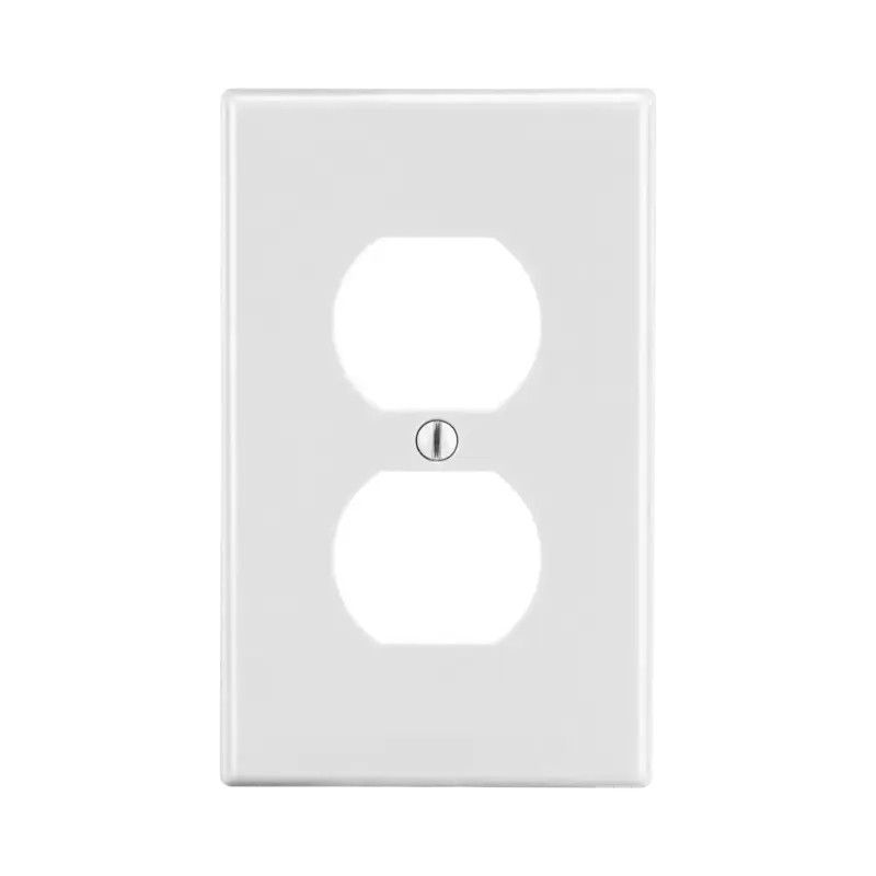 Tapa para Contacto Dúplex Color Blanco