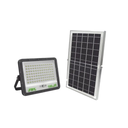 Reflector de  100 W con Panel Solar -  Baterí