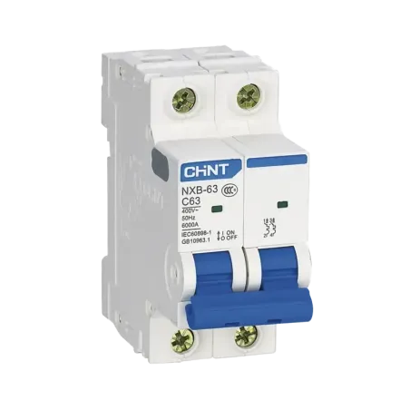 Pastilla para Riel Din, 2 Polos, 32 Amp, Vca:110/4