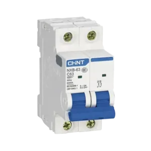 Pastilla para Riel Din, 2 Polo, 63 Amp, Vca:110/41