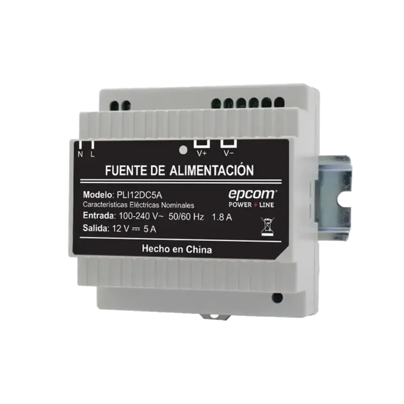Fuente Industrial Epcom Power Line 12 Vcc 5Amperes Fuente Industrial Epcom Power Line 12 Vcc 5Amperes