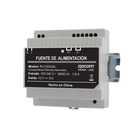 Fuente Industrial Epcom Power Line 12 Vcc 5Amperes