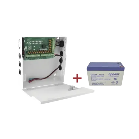 KitFuente con 18 salidas20 Amperes totalesAjuste d