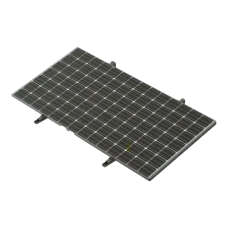 Montaje Para Piso de Concreto Para un Modulo Fotov