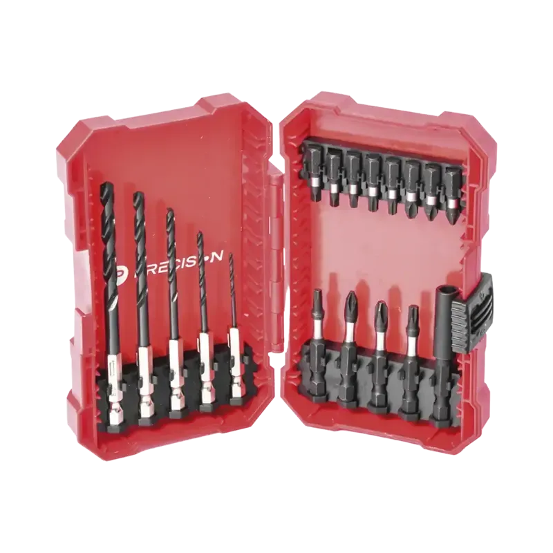 Juego de 18 Puntas y Brocas para Taladro, con Entr Juego de 18 Puntas y Brocas para Taladro, con Entr