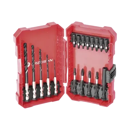 Juego de 18 Puntas y Brocas para Taladro, con Entr