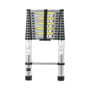 Escalera Telescópica de Aluminio de 3.8 Metros de