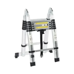 Escalera Telescópica de Aluminio Tipo Tijera de 1.