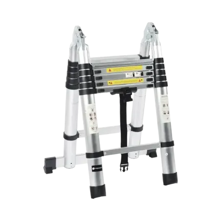 Escalera Telescópica de Aluminio Tipo Tijera de 1.