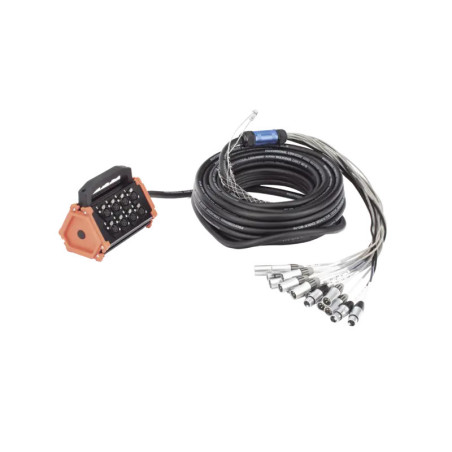 Stagebox, 12+4 canales, 4 extremos son SCMM3, los