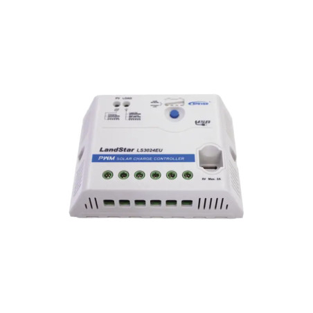 Controlador Solar PWM 12-24 V 30 A, Salida US