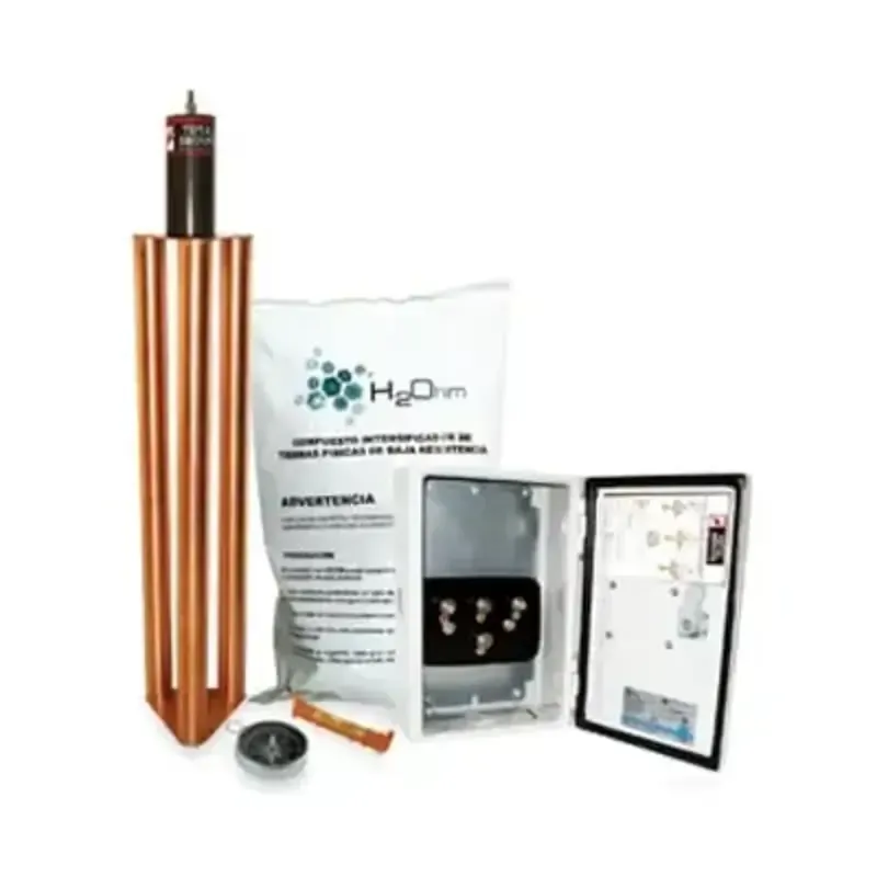 Kit de puesta a tierra de 100 Amperes con Electrod Kit de puesta a tierra de 100 Amperes con Electrod