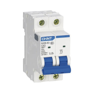 Pastilla para Riel Din, 2 Polos, 16 Amp, Vca: