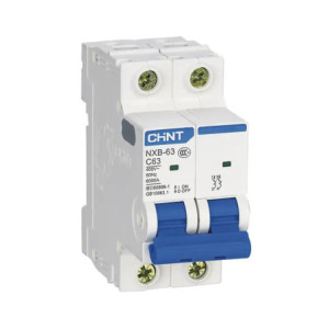 Pastilla para Riel Din, 2 Polos, 32 Amp, Vca: