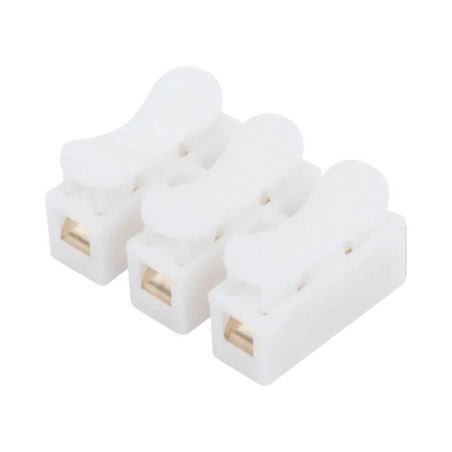 Conector tipo PUSH de 3 Contactos - Para una