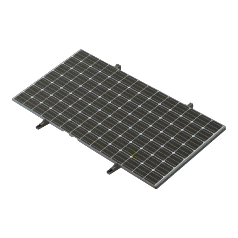 Montaje Para Piso de Concreto Para un Modulo