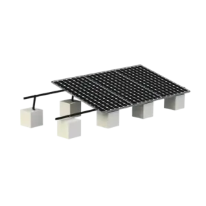 Montaje para Panel Solar, Riel in8in de 5400mm par