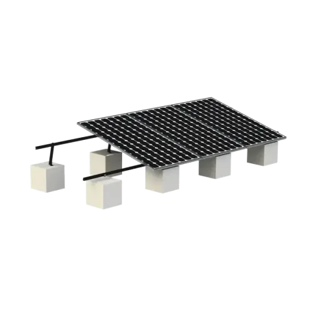 Montaje para Panel Solar, Riel in8in de 5400mm par