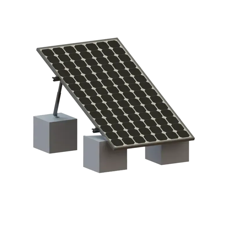 Montaje para Panel Solar, Riel in8in de 1400mm par Montaje para Panel Solar, Riel in8in de 1400mm par