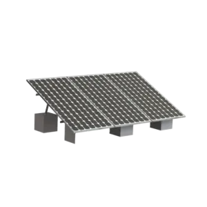 Montaje para 3 Panel Solar, Riel in8in de 4050mm p