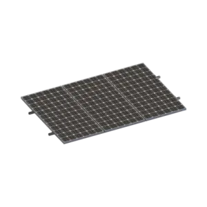 Kit De Minirieles Para Panel Solar Arreglo 1X3  Pa