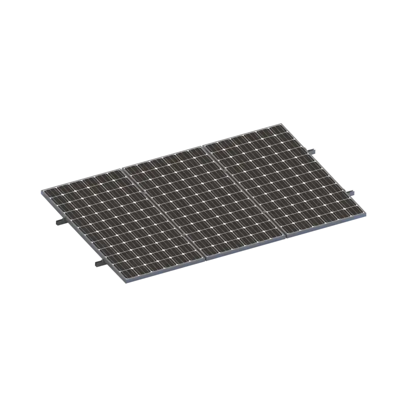 Kit De Minirieles Para Panel Solar Arreglo 1X3  Pa Kit De Minirieles Para Panel Solar Arreglo 1X3  Pa