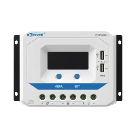 Controlador Solar de Carga PWM 12/24/36/48 V 45 A,